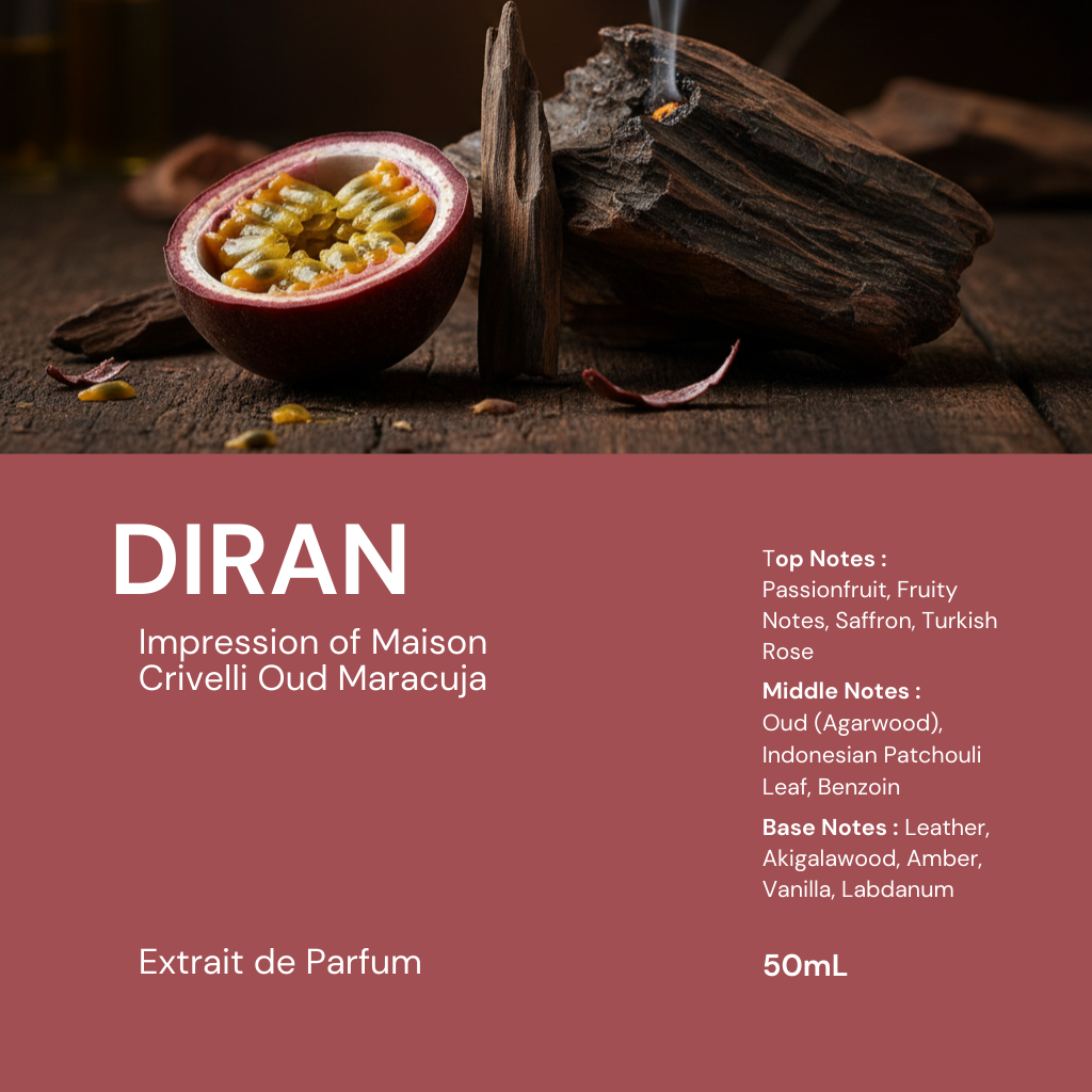 Diran – Impression of Maison Crivelli Oud Maracuja 50 ML - Image 3